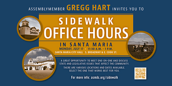 Santa Maria Sidewalk Office Hours
