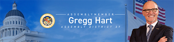 Assemblymember Gregg Hart, District 37